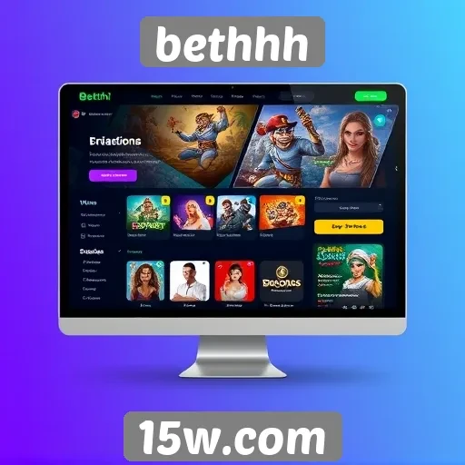 Análise da interface do usuário no site de jogos bethhh